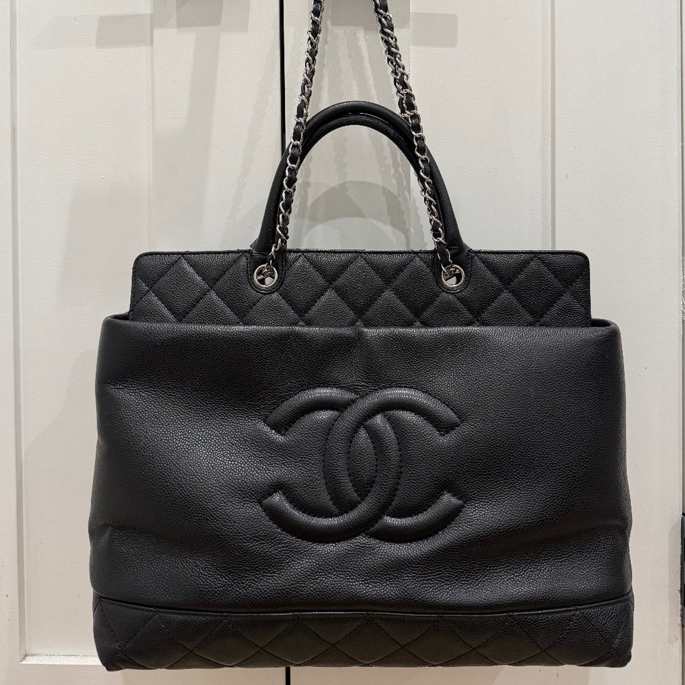 Large Chanel Chain Tote
